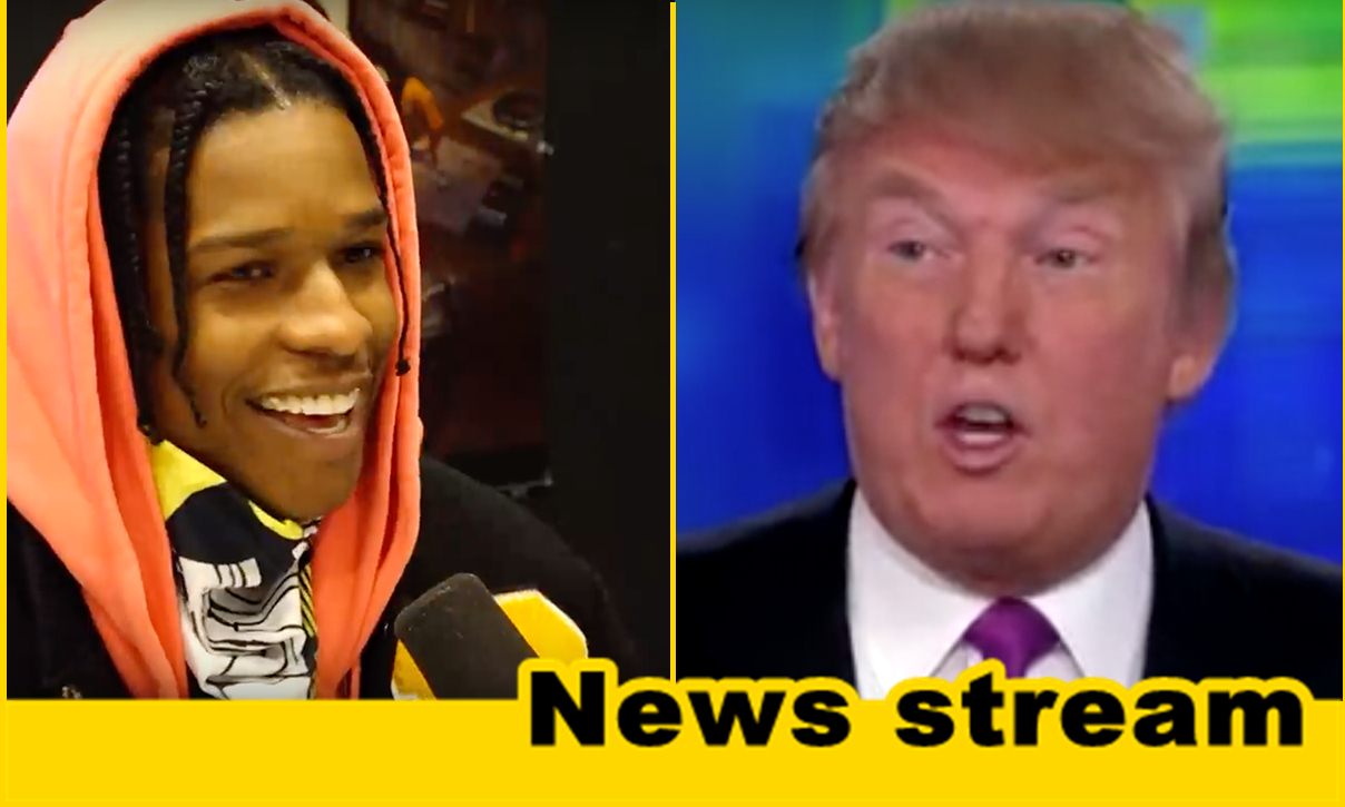 BREAKING: Trump Vows to Help American Rapper Imprisoned in Sweden
