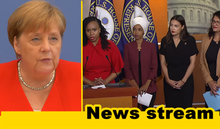 WATCH: Angela Merkel Slams Trump, Stands in “Solidarity” with “the Squad”