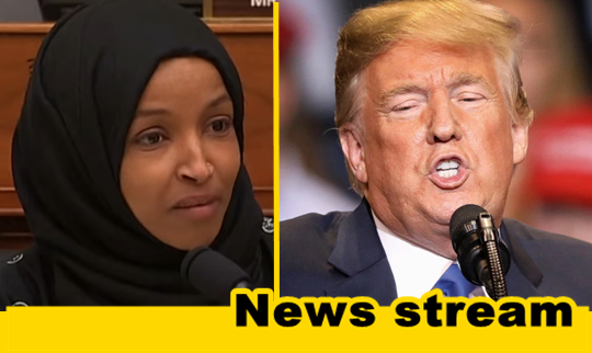 Trump Says Squad Member Ilhan Omar is “Lucky to Be Where She Is”