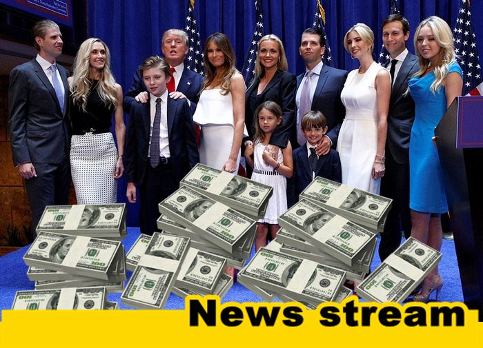 Donald Trump's family and their money