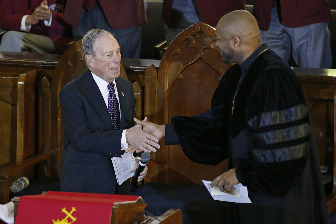 Michael Bloomberg and Robert Turner
