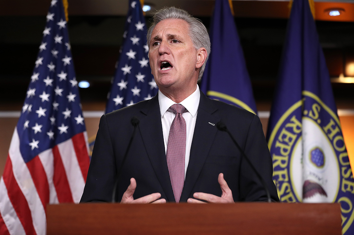 House Minority Leader Kevin McCarthy is pictured. | Getty Images