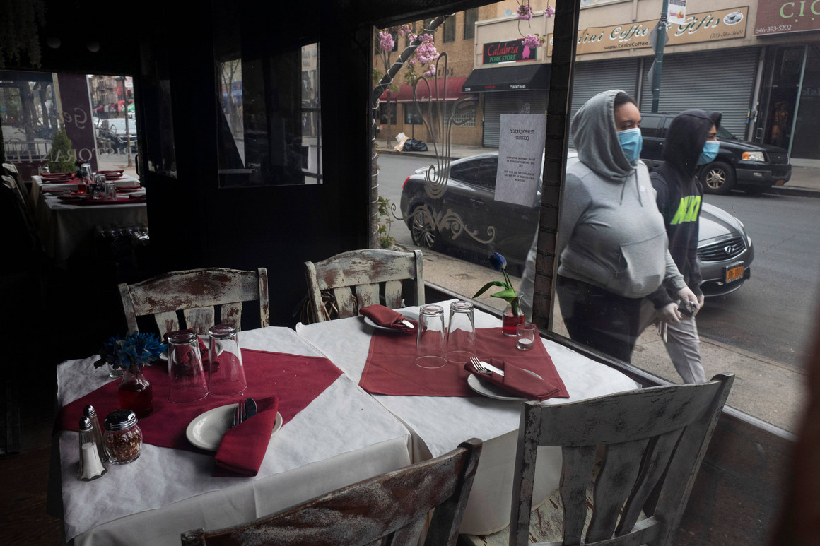 A restaurant in the Bronx borough of New York | AP Photo